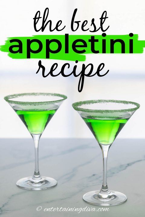 Appletini (The Best Sour Apple Martini)