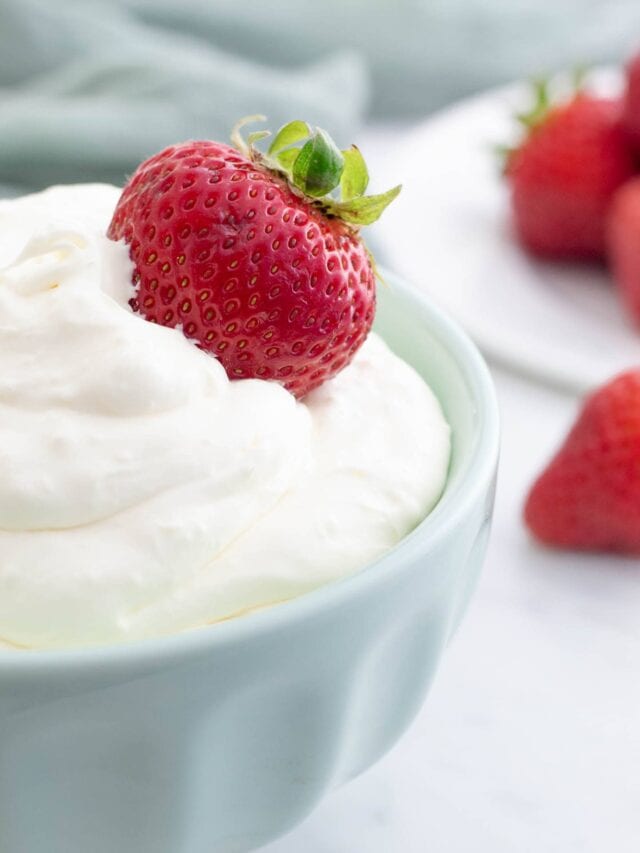 Fluffy Cream Cheese Fruit Dip With Powdered Sugar Story