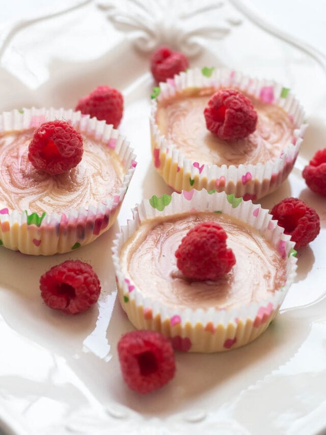 Raspberry Cheesecake Cupcakes Story
