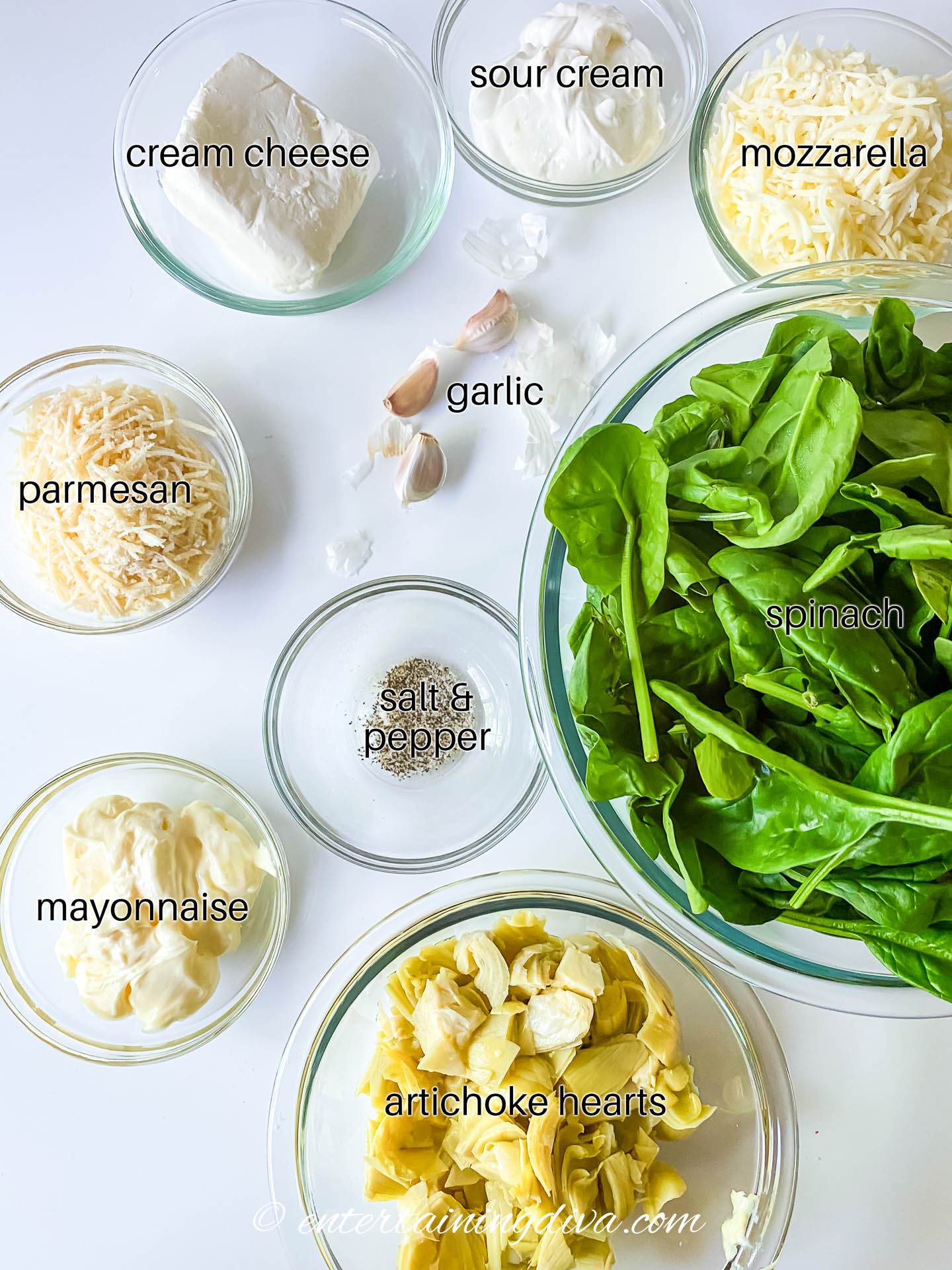 hot crock pot spinach artichoke dip ingredients