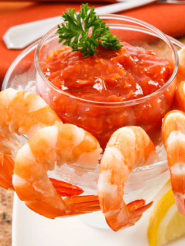 Classic Shrimp Cocktail With Homemade Seafood Sauce Story