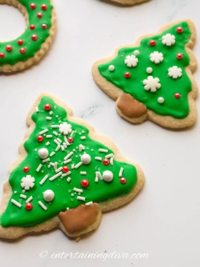 Christmas Tree Sugar Cookies Story