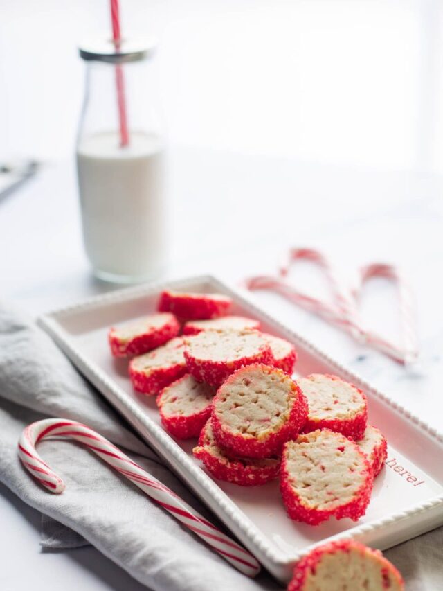 Slice and Bake Peppermint Cookies Story