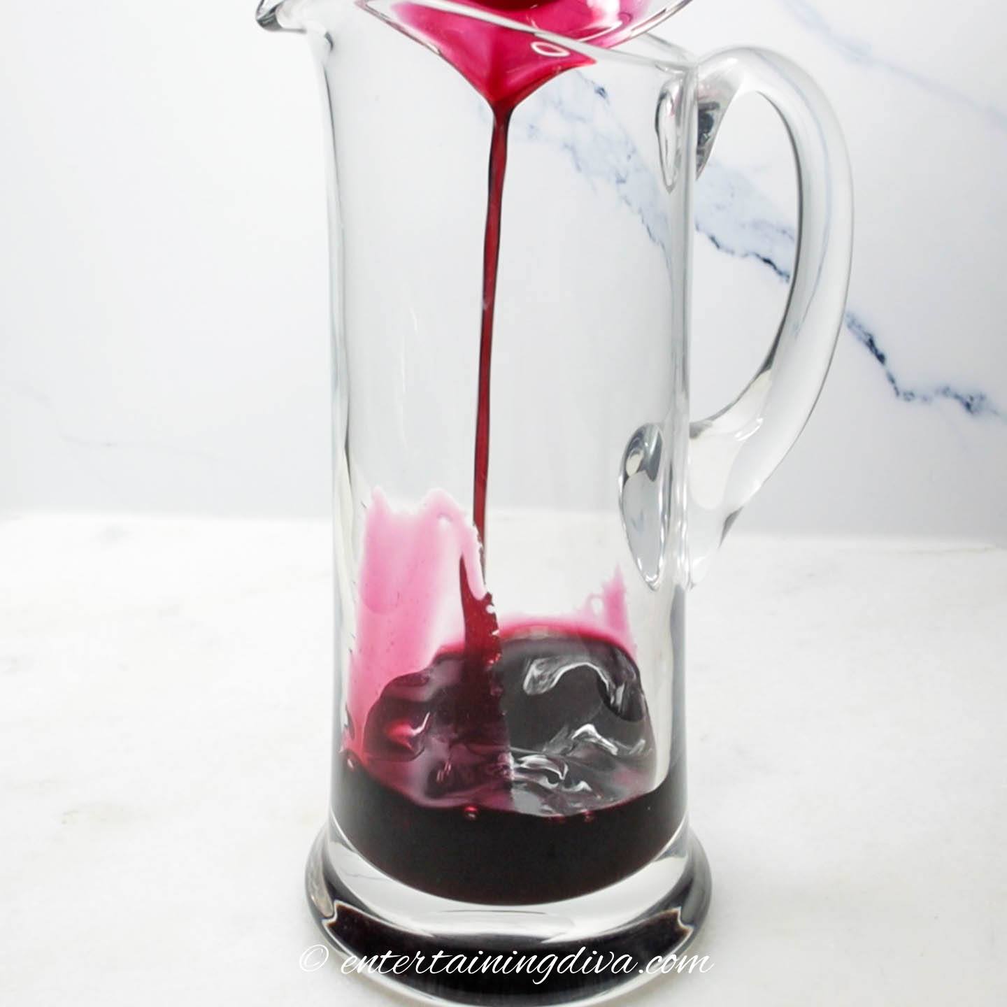 Blueberry simple syrup