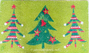 Christmas Trio Doormat