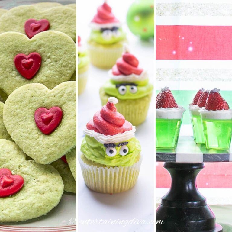 Grinch party recipe ideas