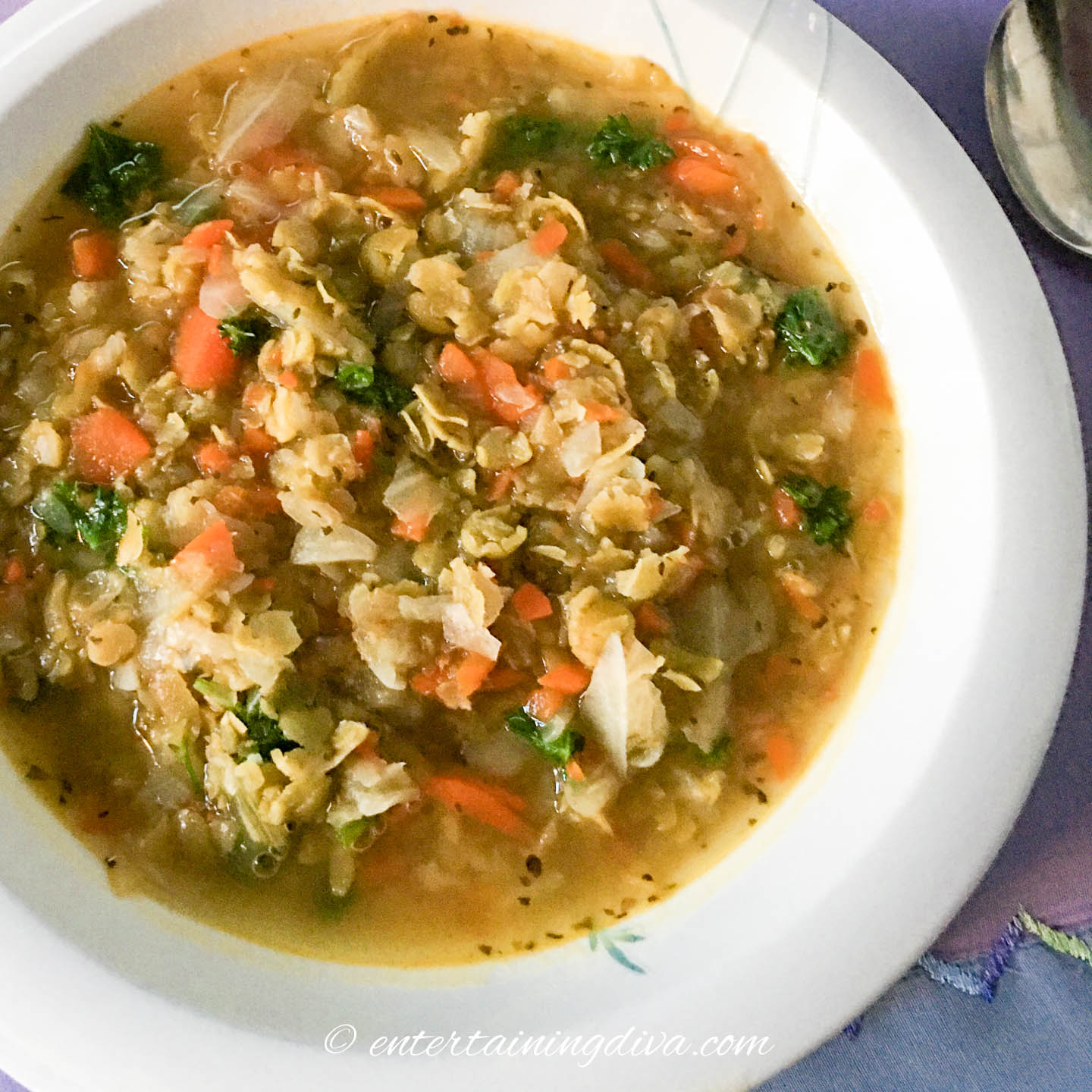 Blue Ribbon Split Pea Soup (Vegetarian Or With A Ham Bone)