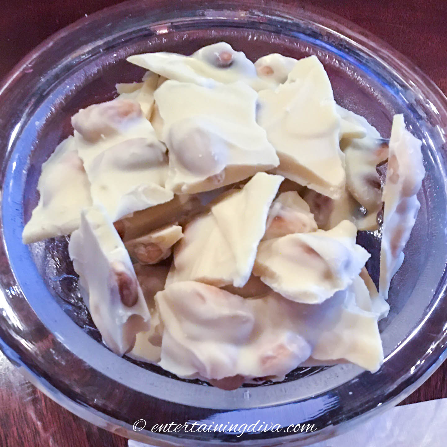 White Almond Bark (No Baking Required)
