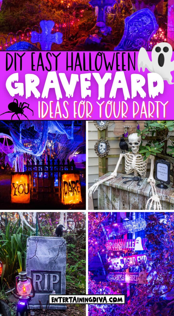 DIY Halloween Graveyard ideas