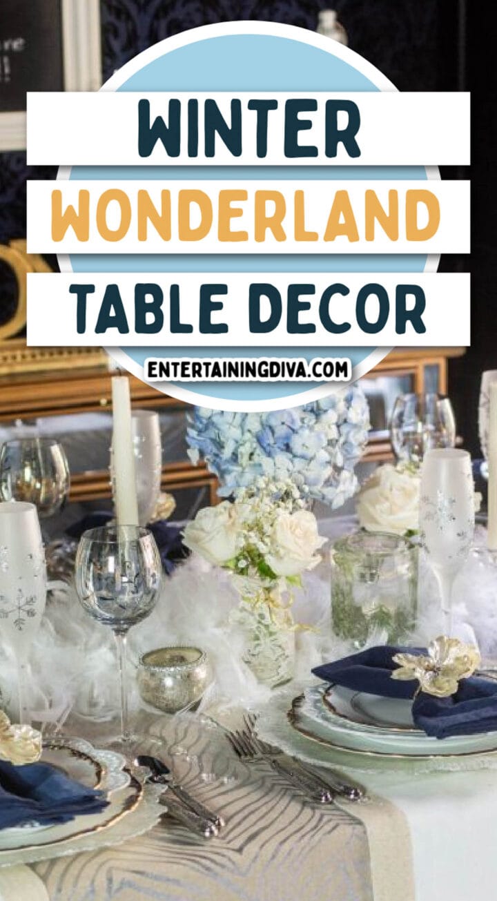 Winter Wonderland Table Decor