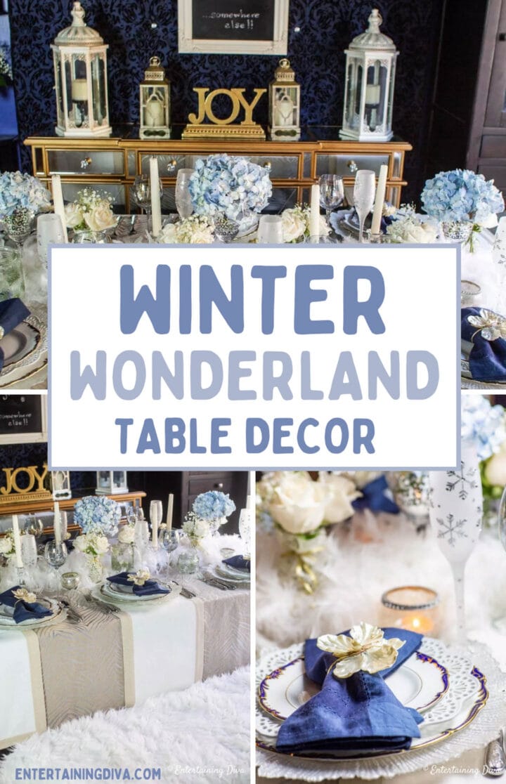 Winter Wonderland Table Decor