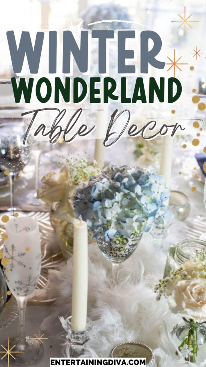 Winter Wonderland Table Decor