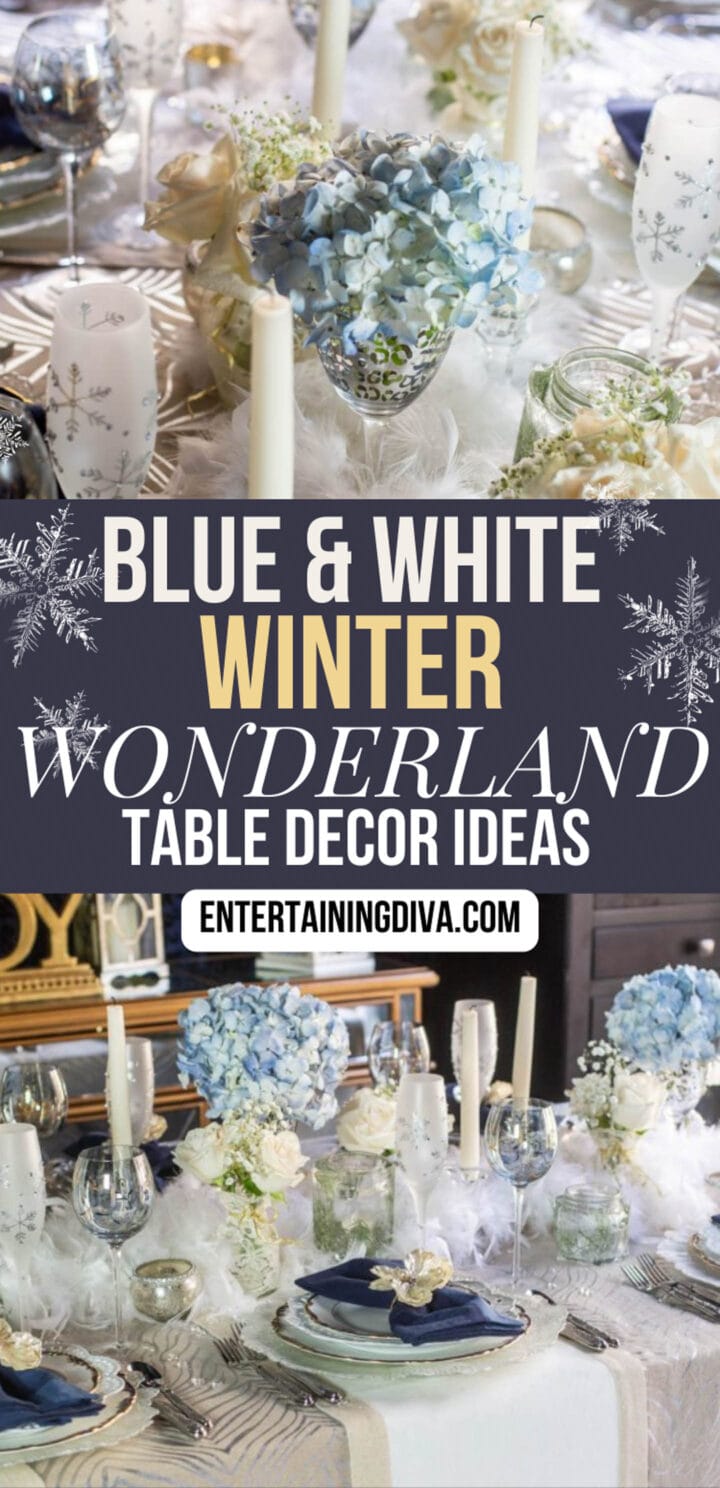 Winter Wonderland Table Decor