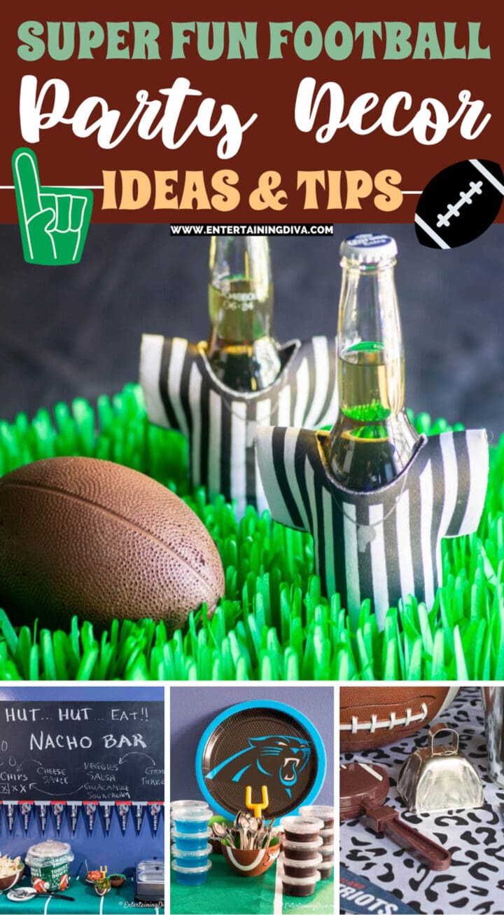 Football Party Decorating Ideas (For The Best Super Bowl Party Ever!)