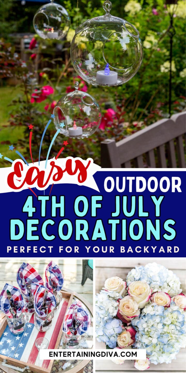 Easy 4th of July Outdoor Decorations