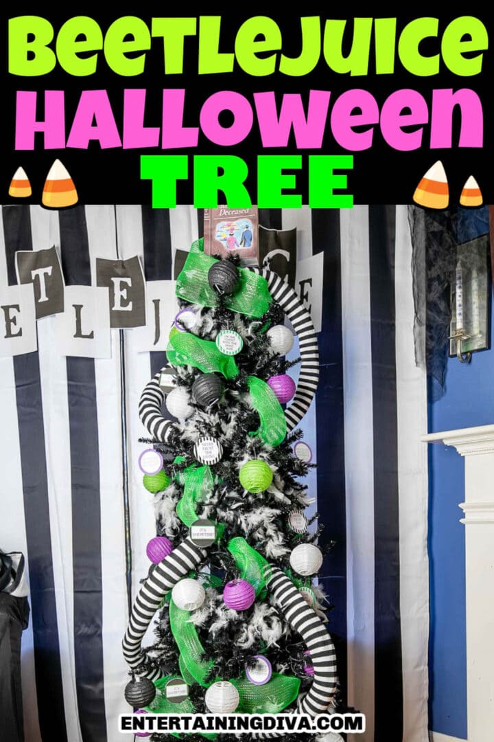 Beetlejuice Halloween Tree