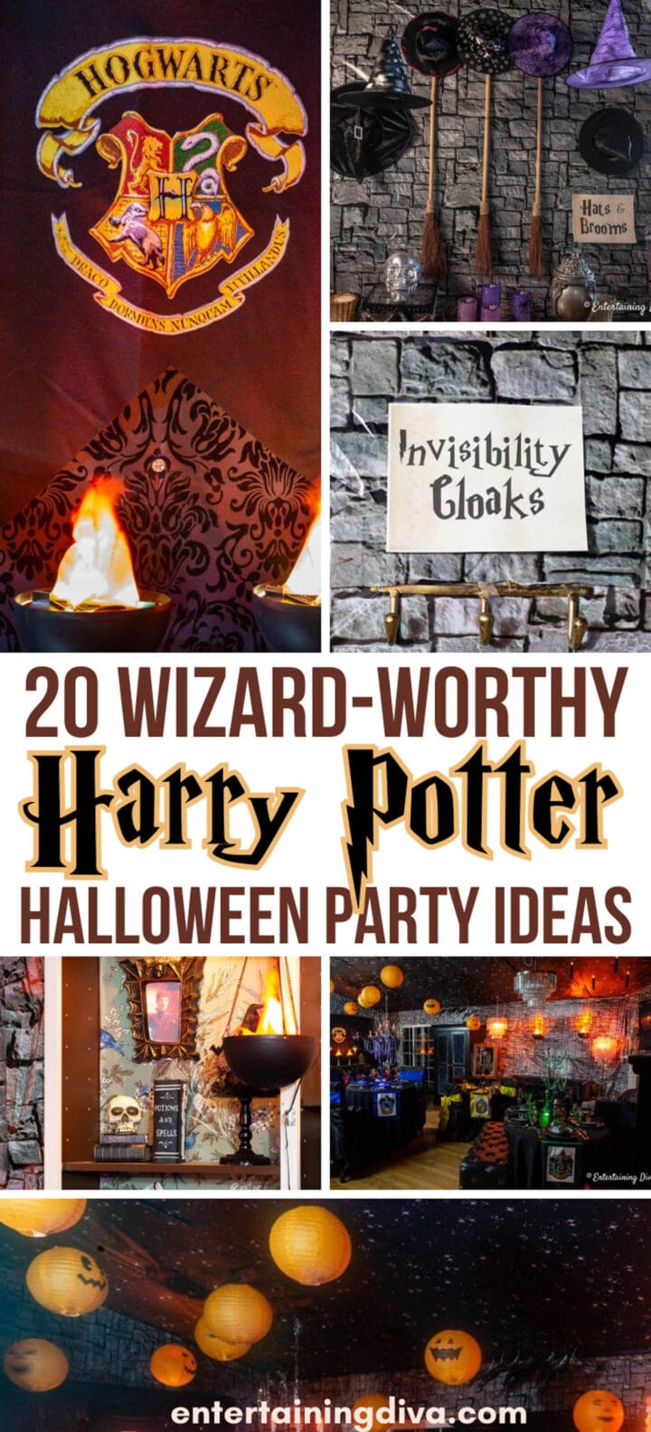 20 wizard worthy Harry Potter Halloween party ideas.