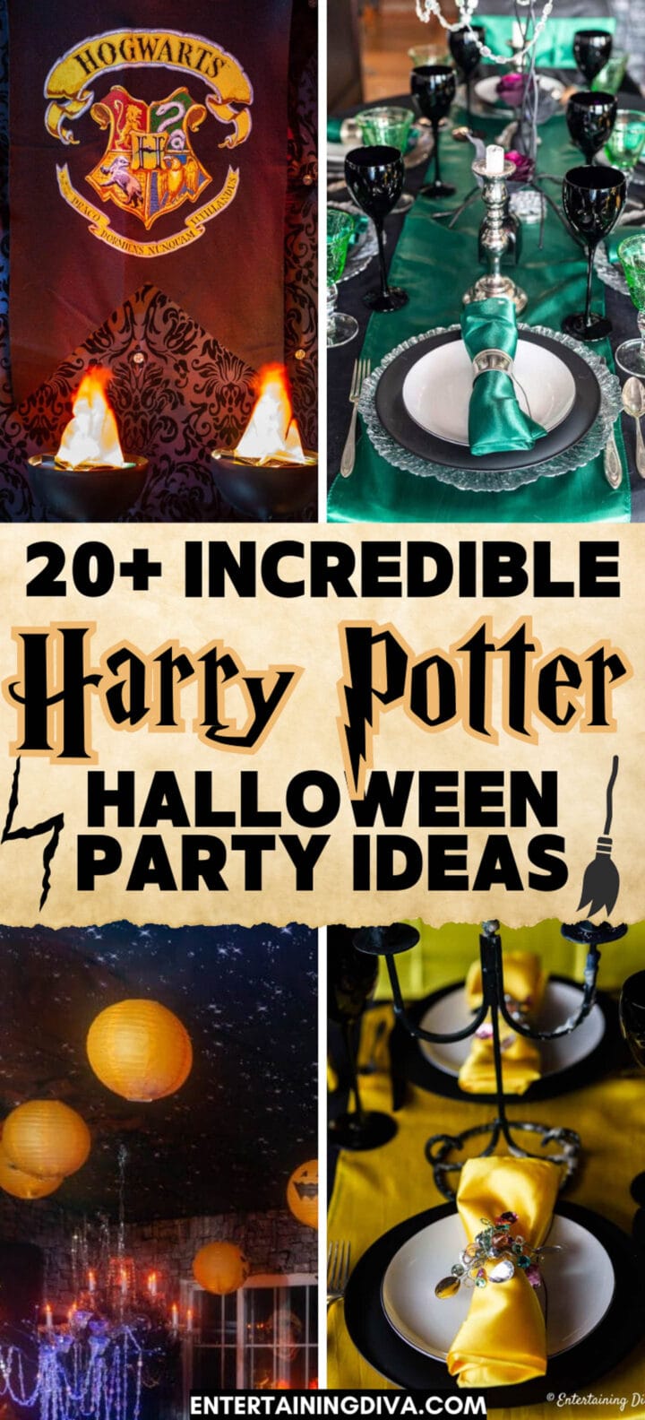 20 incredible Harry Potter Halloween party ideas.