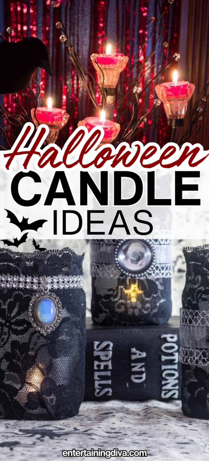 Halloween candle ideas