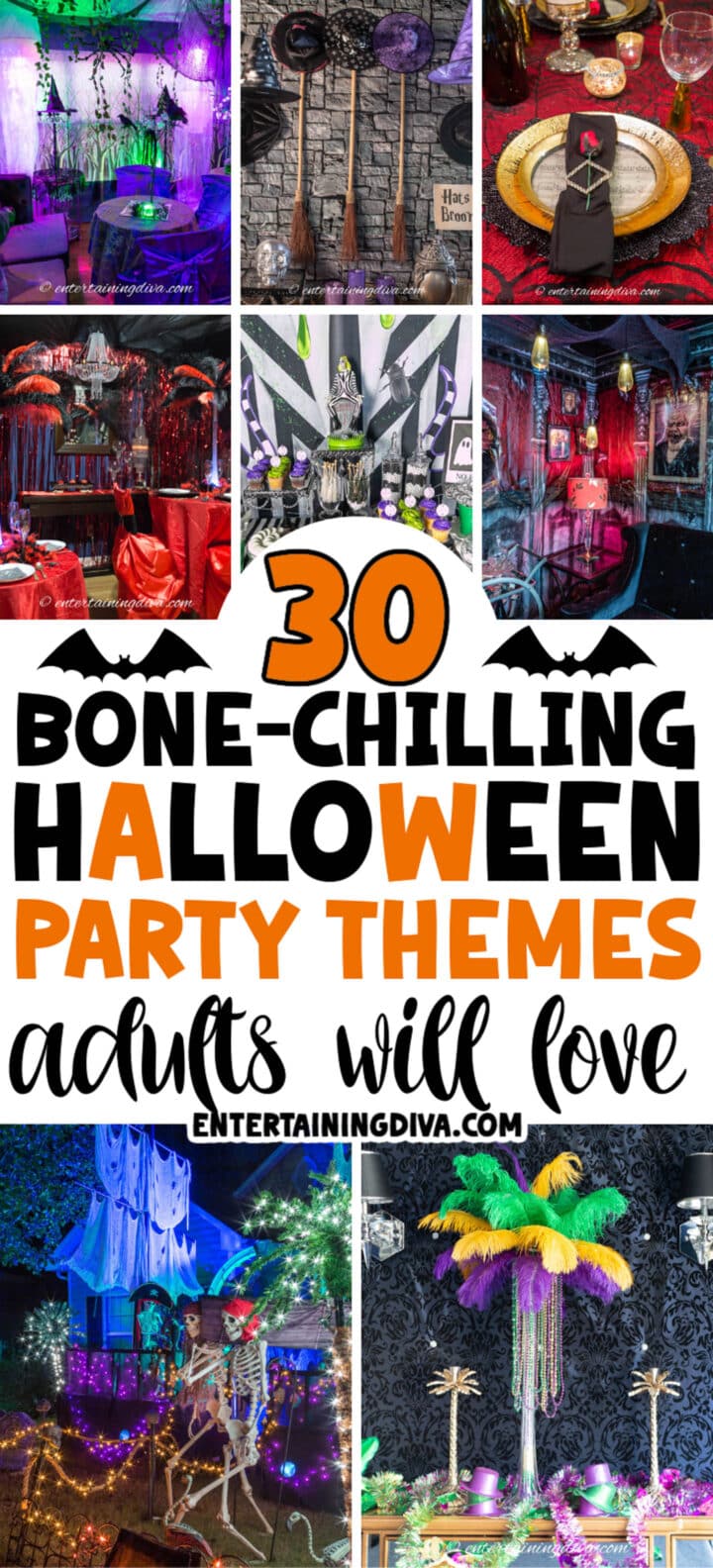 30 bone chilling halloween party themes adults will love.