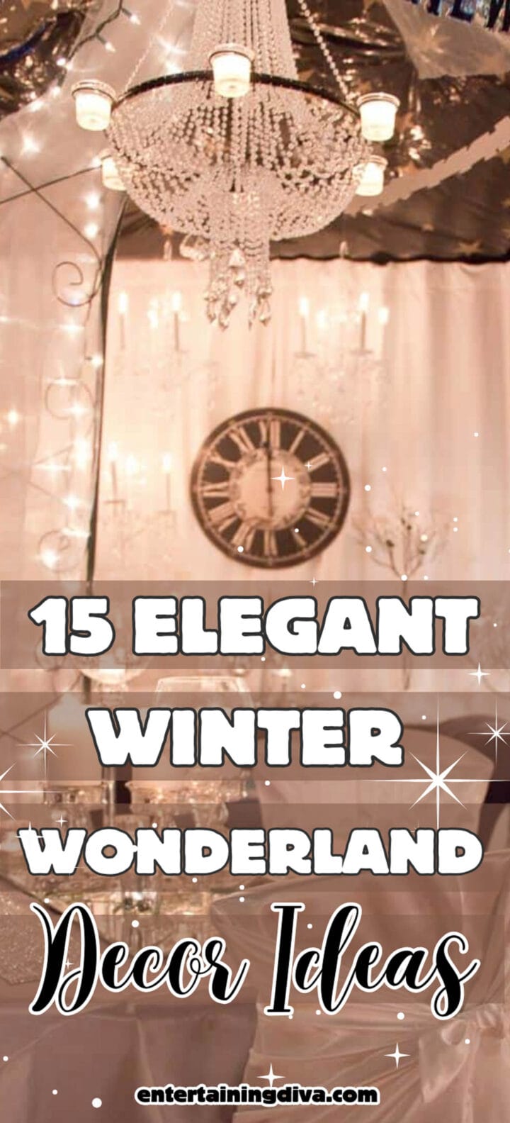 15 elegant winter wonderland party decor ideas.