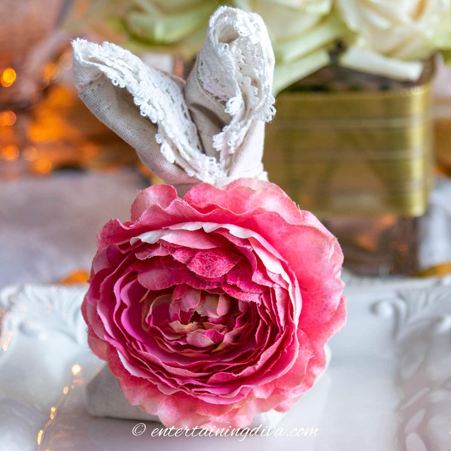How To Make Bunny Folded Napkins