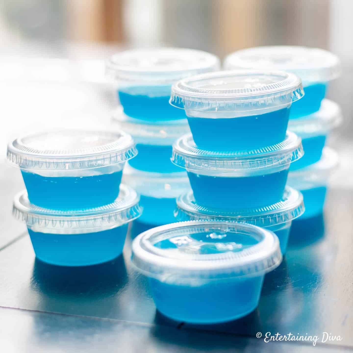 How to Make Blue Hawaiian Jello Shots