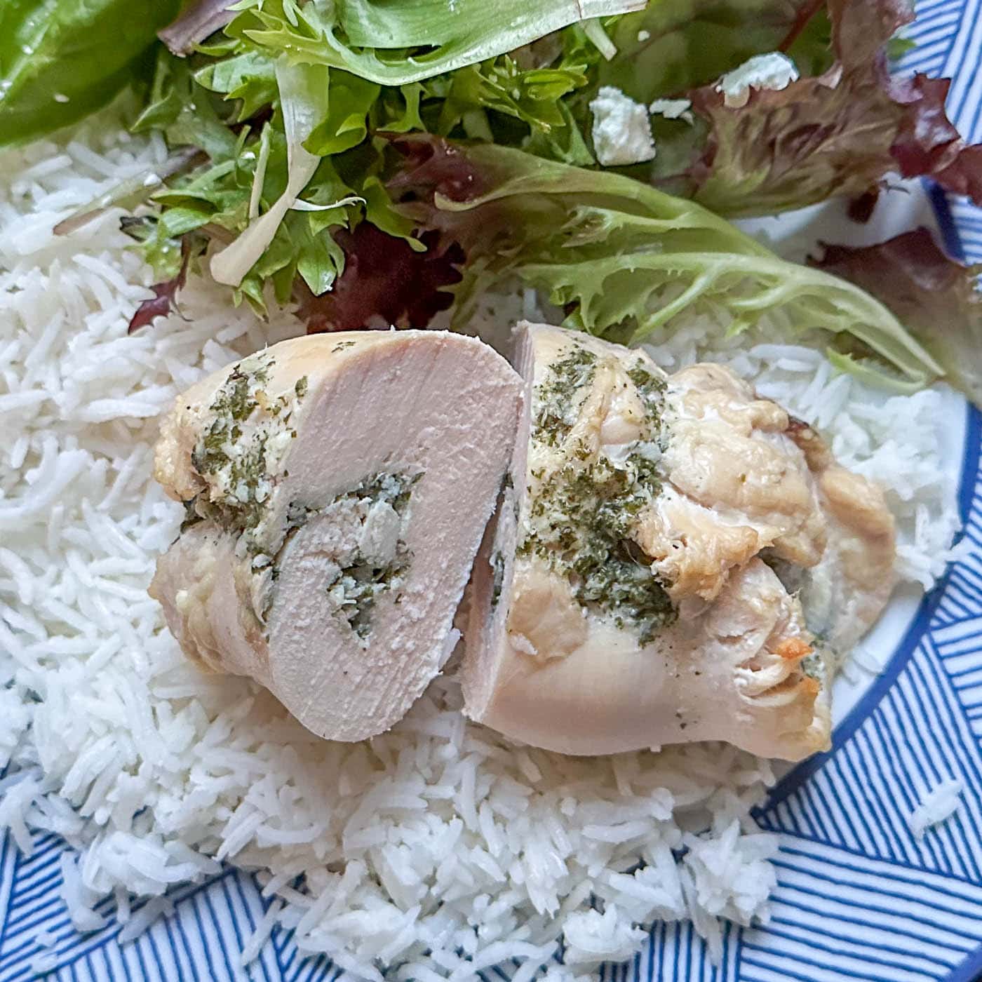 Baked Garlic Butter Chicken Roll Ups