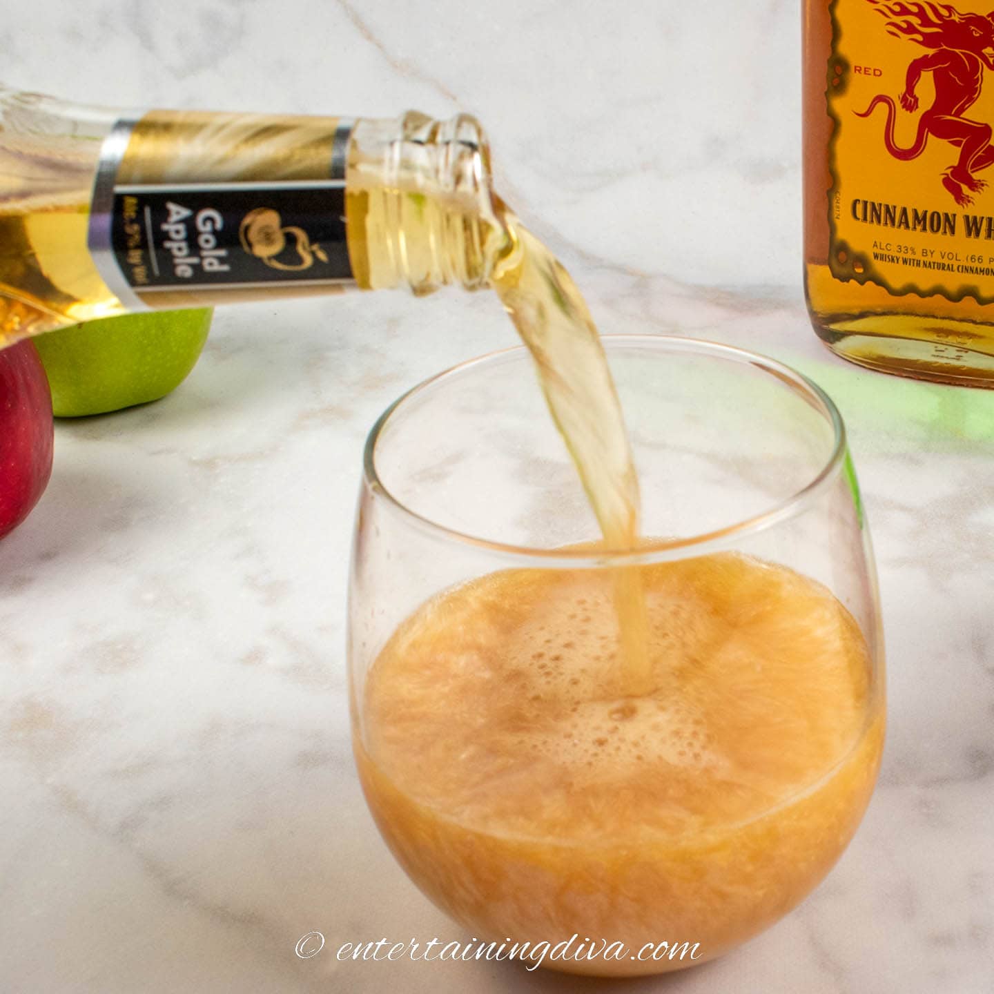 Fireball Hard Cider Cocktail
