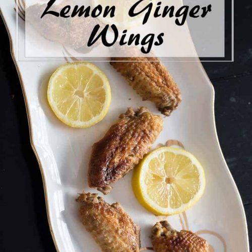 Oriental Lemon Ginger Wings