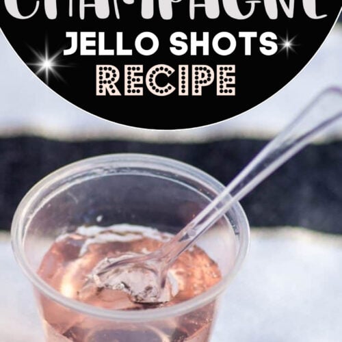 Pretty Pink Champagne Jello Shots