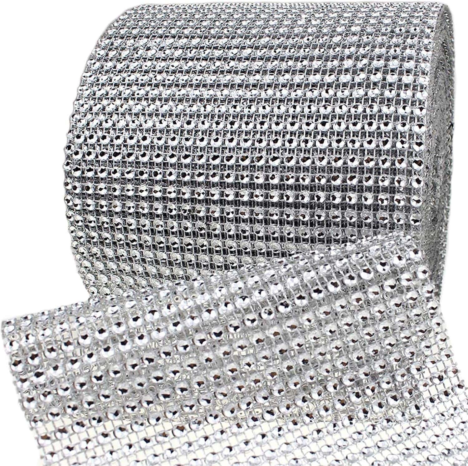 5-inch rhinestone ribbon