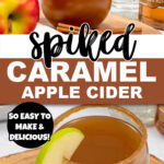 spiked caramel apple cider