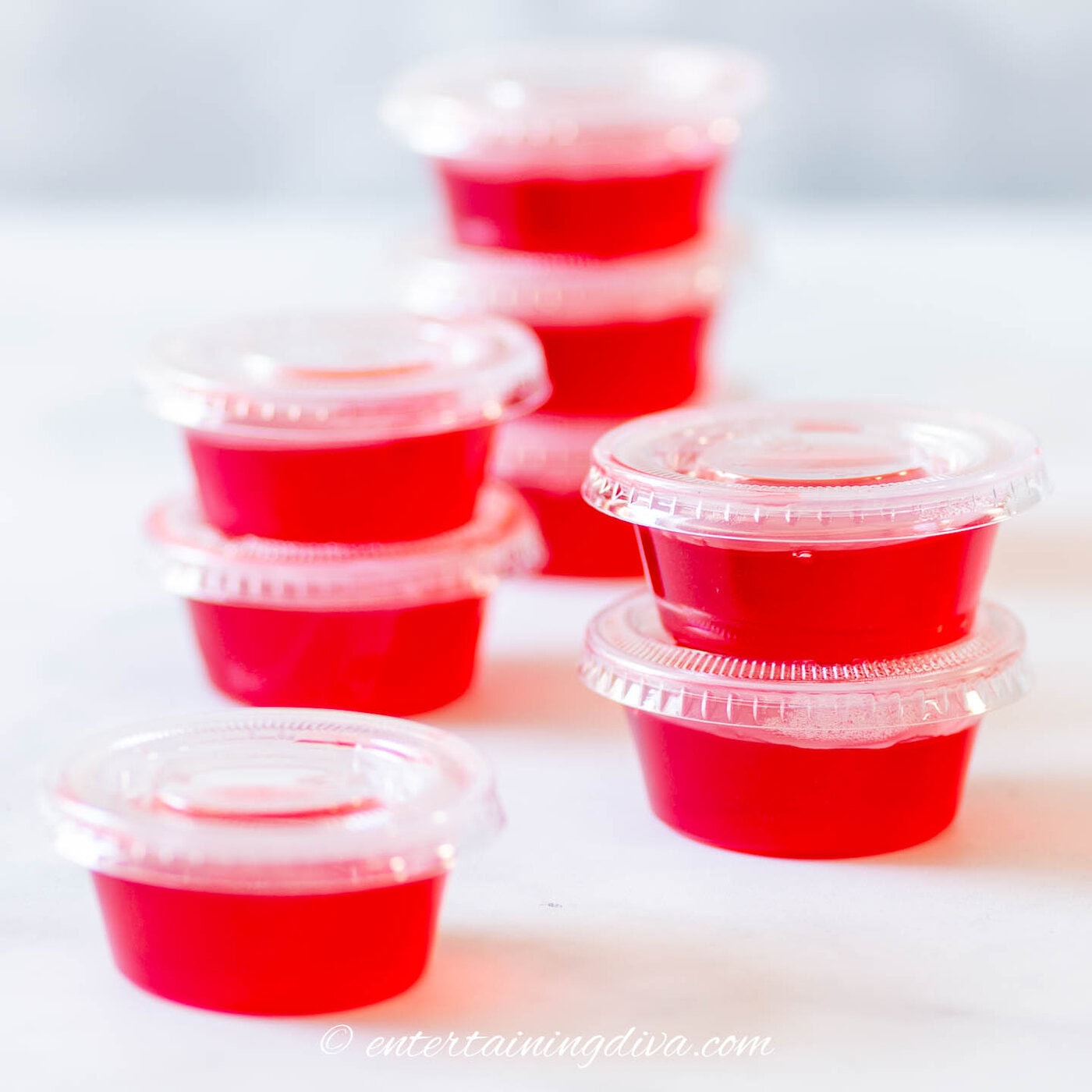 Easy Raspberry Lemonade Jello Shots