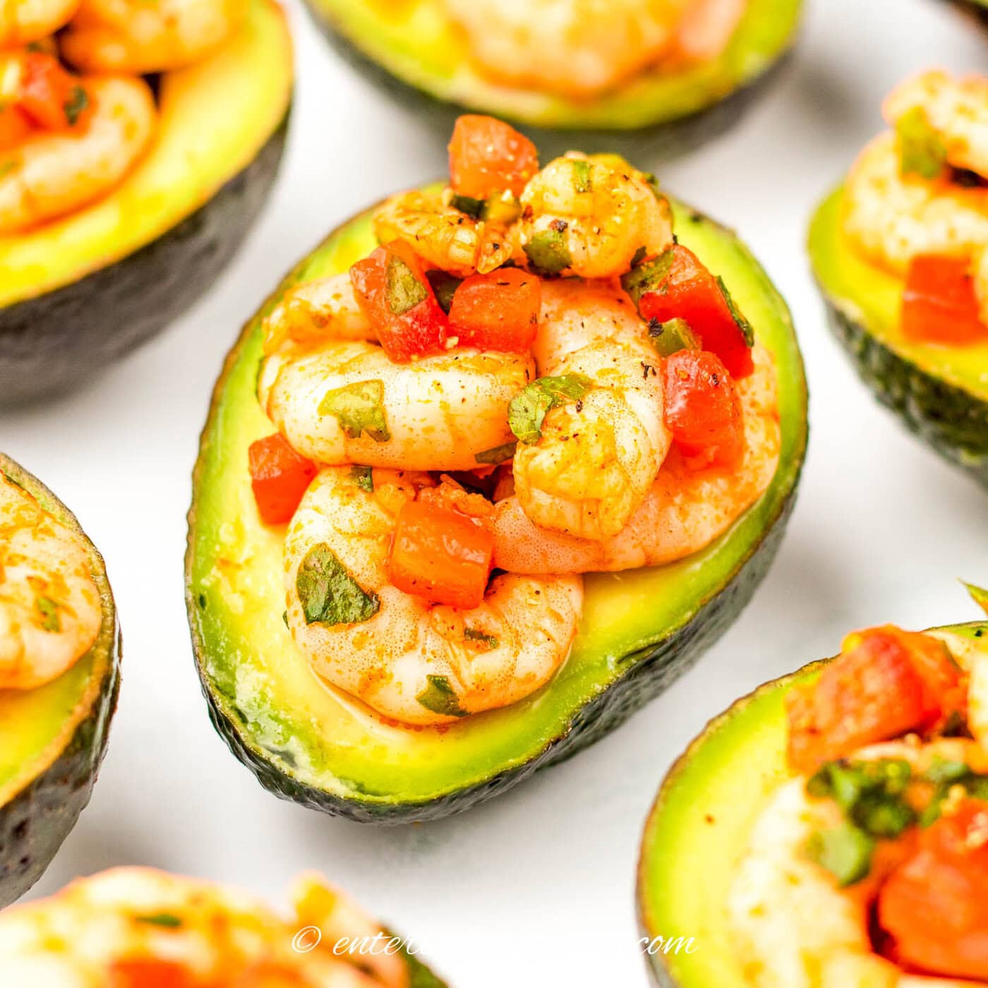 Shrimp Stuffed Avocados