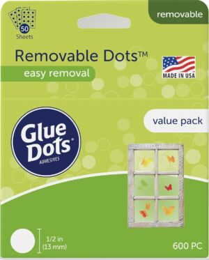 adhesive dots