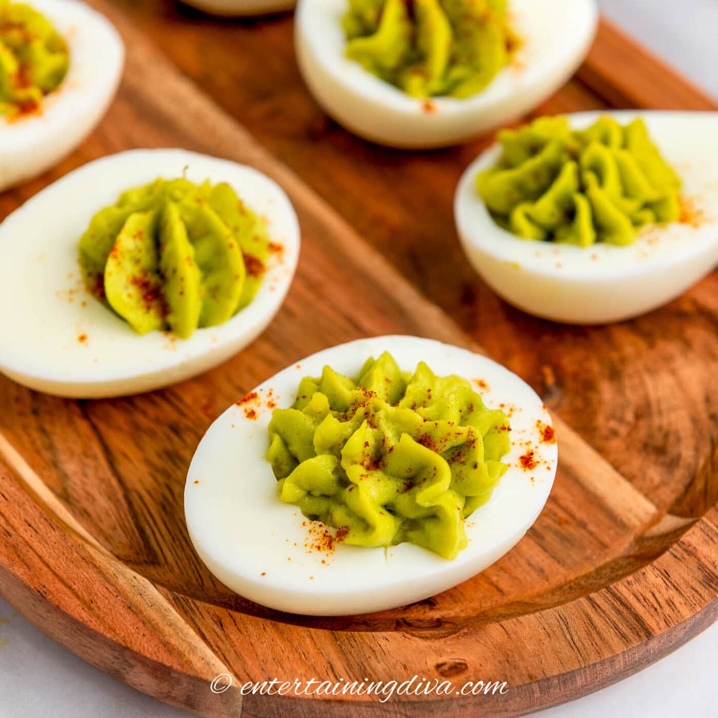 avocado deviled eggs