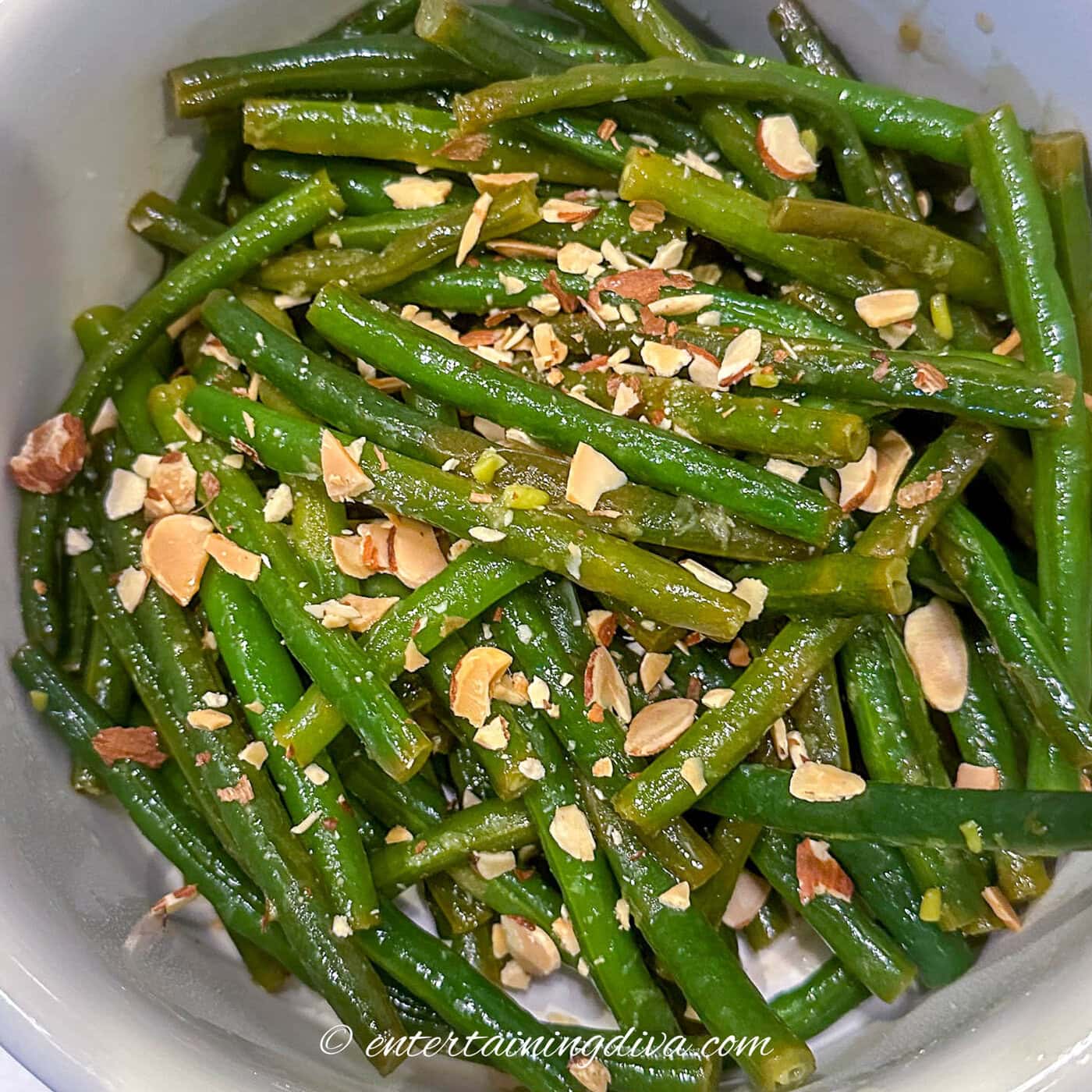 Easy Green Beans Almondine With Lemon
