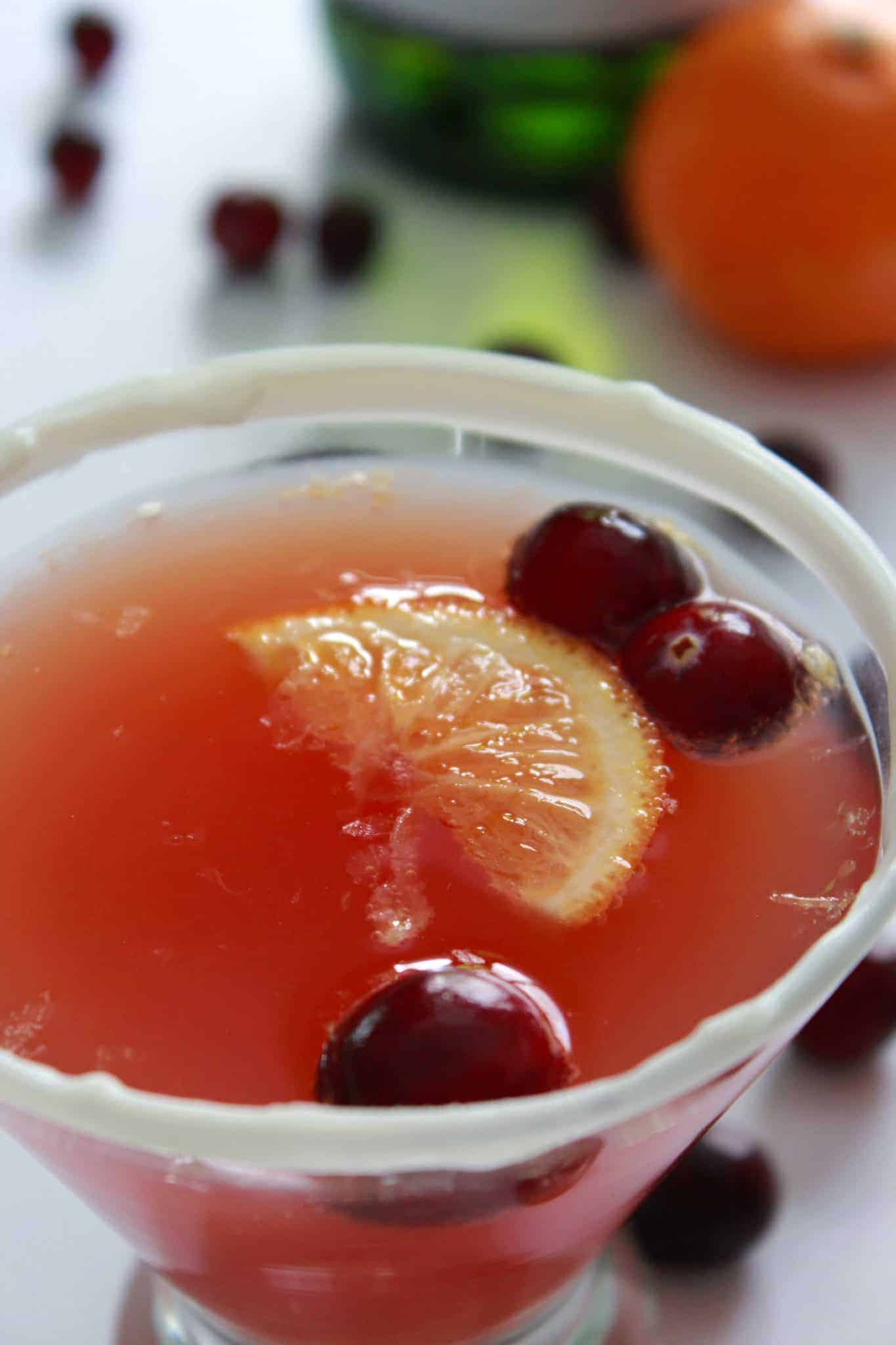 cranberry bliss mimosa