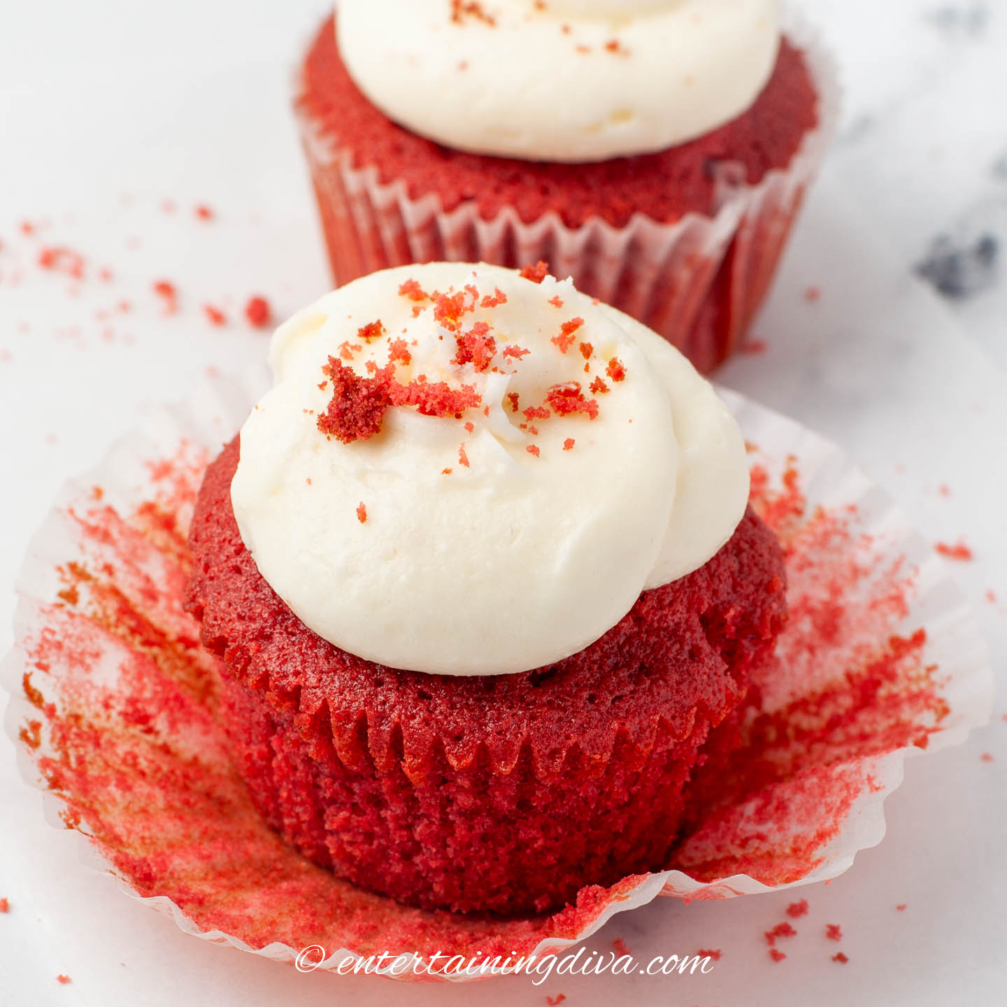 red velvet cupcakes