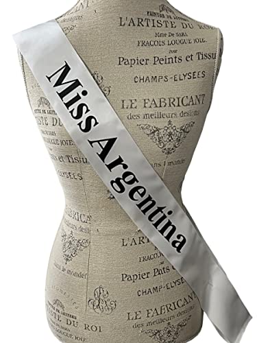 miss argentina sash