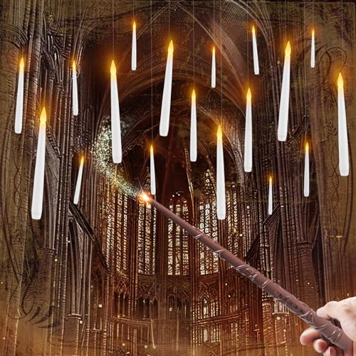 floating candles with wand