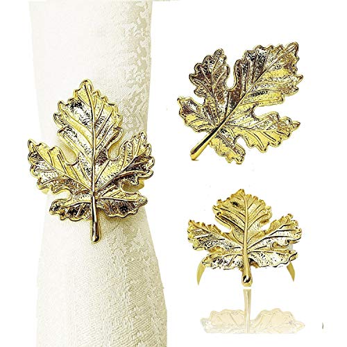 fall leaf napkin rings