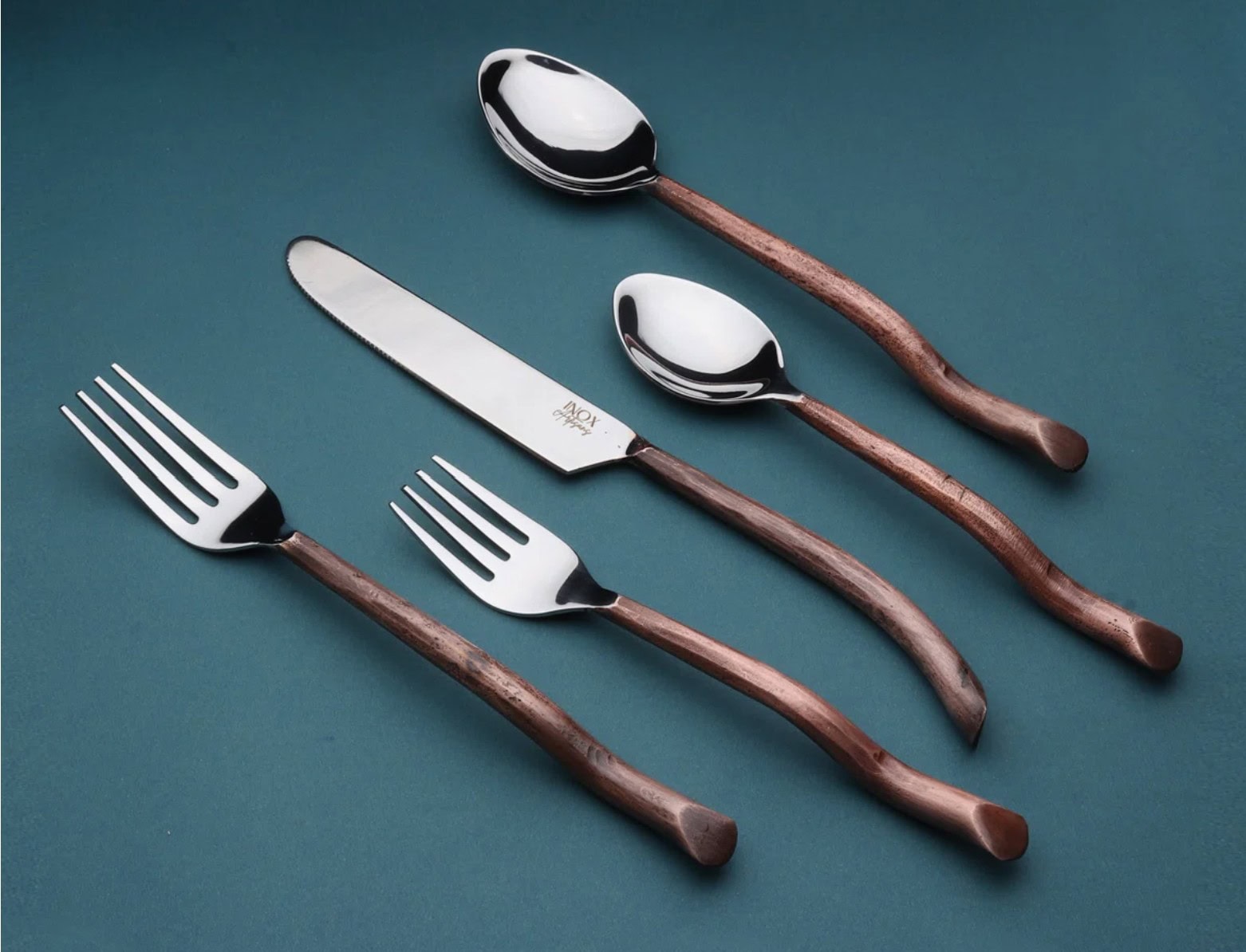 copper twig cutlery