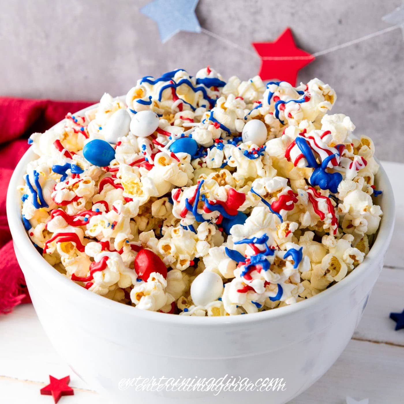 patriotic popcorn