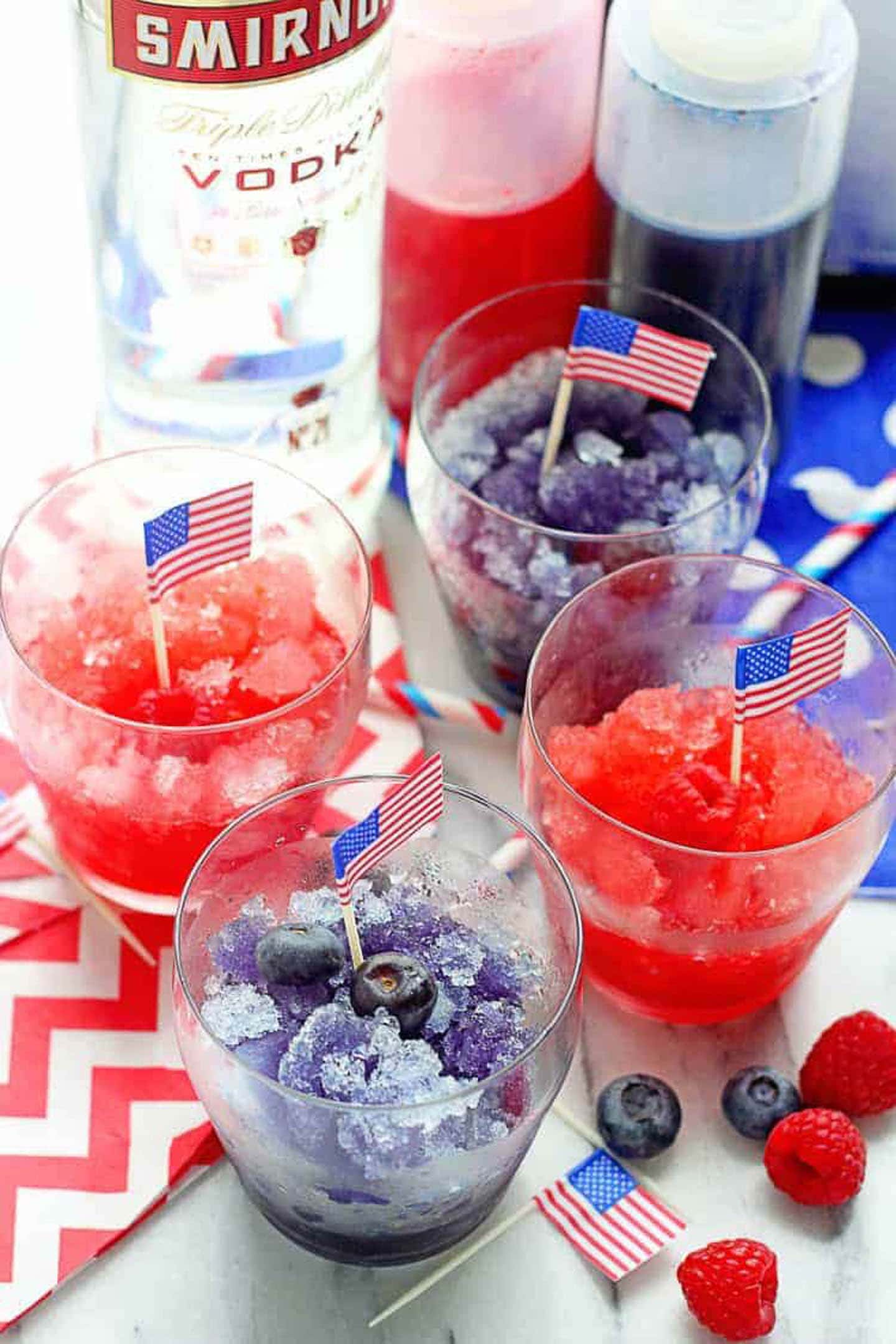 spiked snow cones