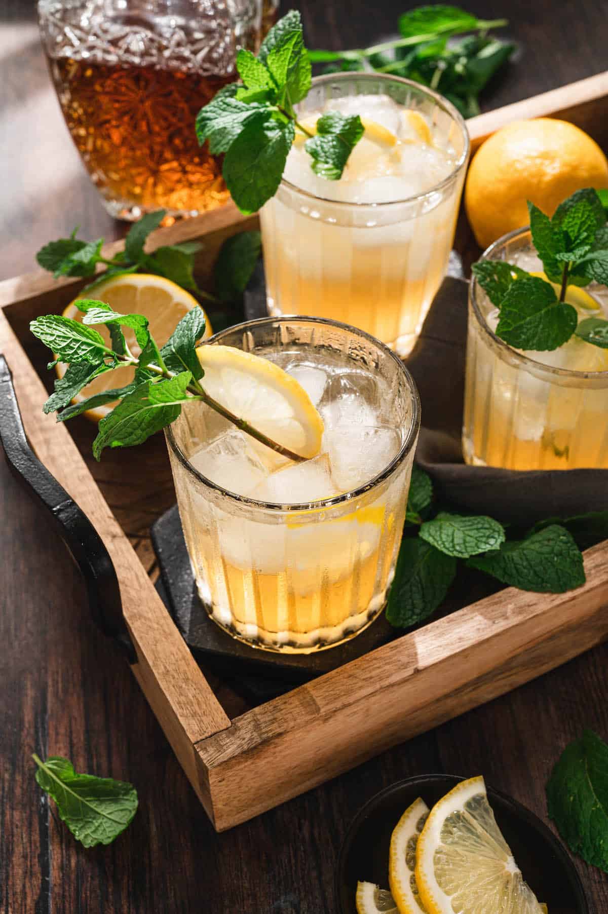 lemon vanilla bourbon smash recipe
