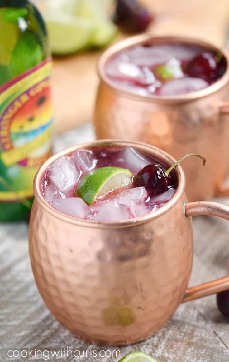 cherry moscow mule