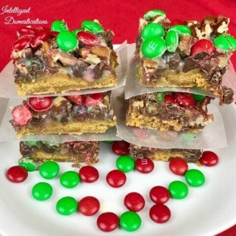 christmas magic cookie bars