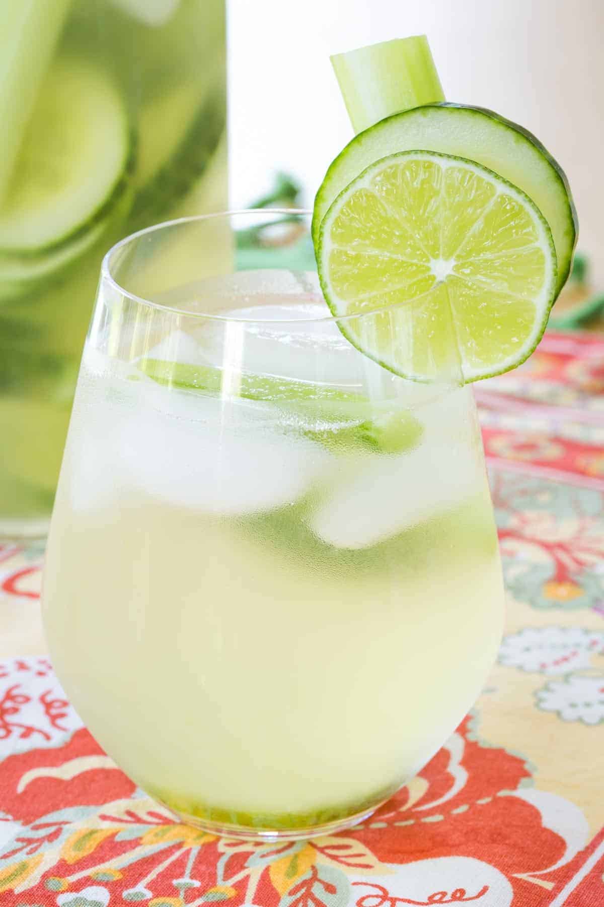 cucumber gimlet white sangria